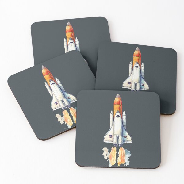 Item preview, Watercolor Rocket designed and sold by Sketch-Shack.