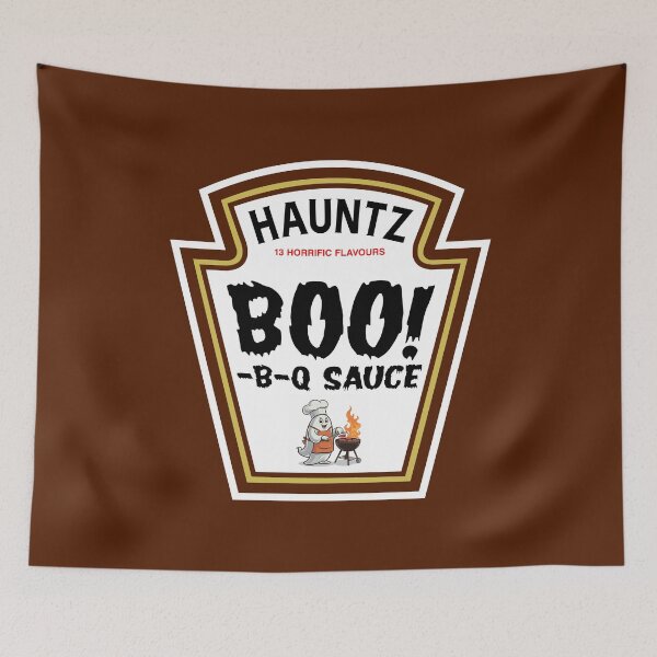 Item preview, Halloween BBQ barbecue Sauce Parody Ketchup Mustard Mayo Relish designed and sold by w1ckerman.