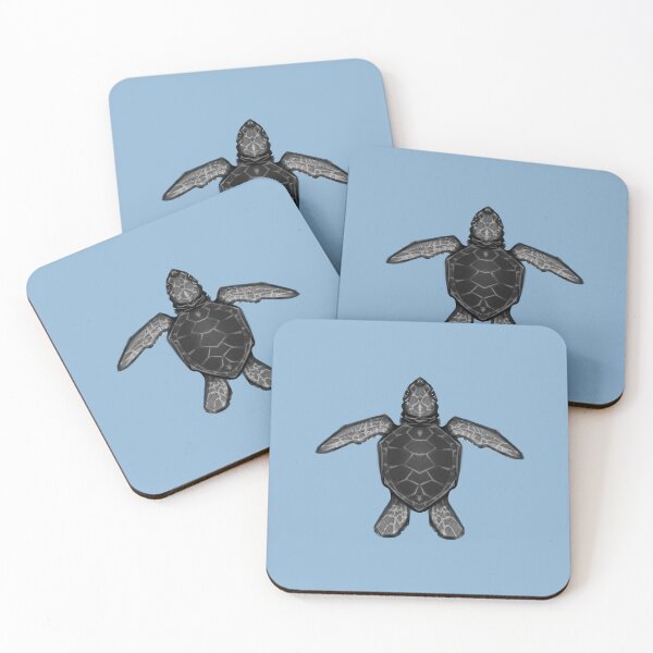 Item preview, Aquatic Animals - Baby Sea Turtle designed and sold by Made By Nishi | Nishi Wojnar.
