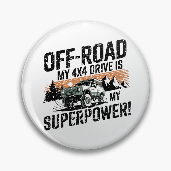 Item preview, Off-Road: My 4x4 is My superpower! designed and sold by mrGrayMan.