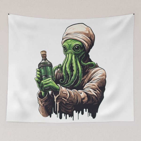 Item preview, Alien Octopus  designed and sold by Tonezcreations.