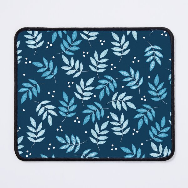 Item preview, Blue Leafy pattern designed and sold by Aakanksha97.