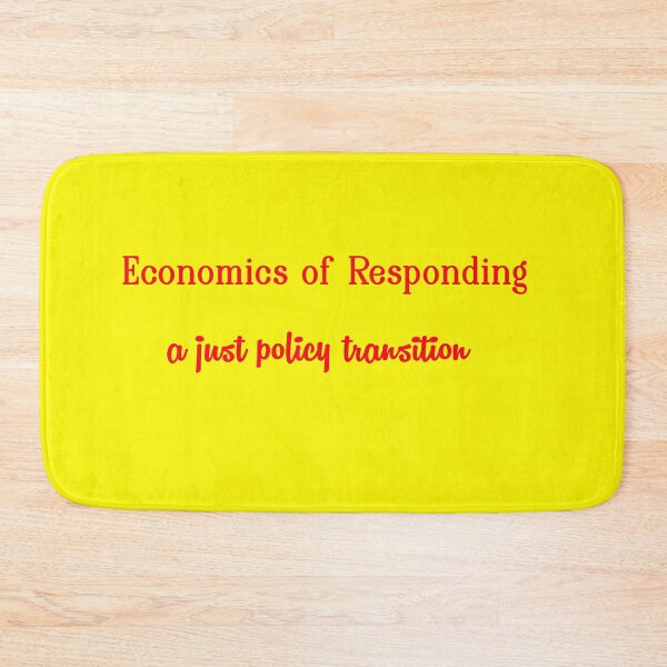 Item preview, Economic Implications of a Just Policy Transition designed and sold by annenambiro.