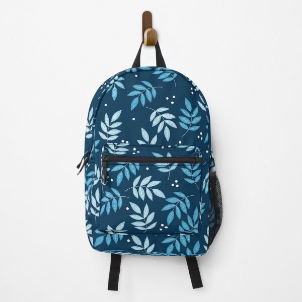 Item preview, Blue Leafy pattern designed and sold by Aakanksha97.