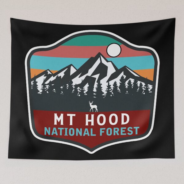 Item preview, Mount Hood National Forest designed and sold by Nature-Book.
