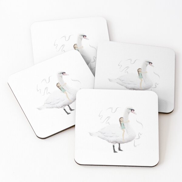 Item preview, swan and a girl  designed and sold by venskula ♡.
