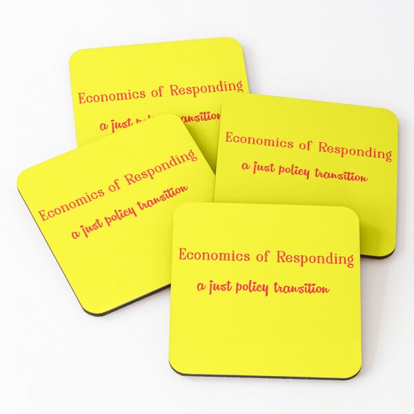 Item preview, Economic Implications of a Just Policy Transition designed and sold by annenambiro.