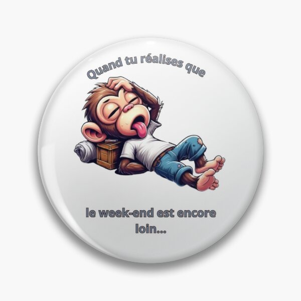 Item preview, “The Exhausted Monkey” designed and sold by CHRIST5000.