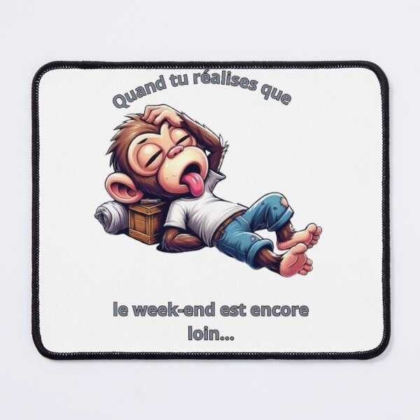 Item preview, “The Exhausted Monkey” designed and sold by CHRIST5000.