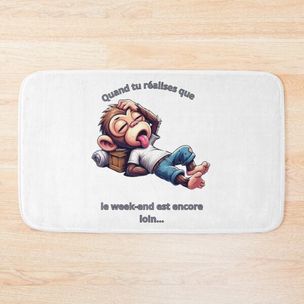 Item preview, “The Exhausted Monkey” designed and sold by CHRIST5000.
