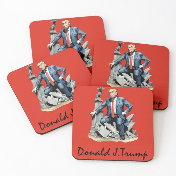 Item preview, DONALD TRUMP "The Golden Years" MAGA Red by VALPYRA SKULLSYR designed and sold by  VALPYRA Mistress of SKULLSTYR.