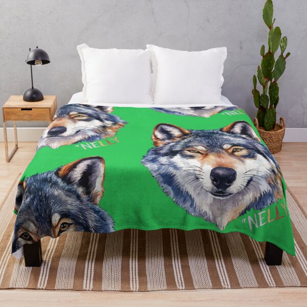 Item preview, Wolf head alpha with nelly name sign designed and sold by RAZ1995.