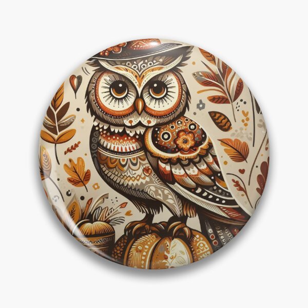 Item preview, Owl in Autumn designed and sold by Azrora.
