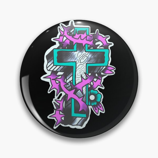 Item preview, Overcomer cross and thorns designed and sold by X1810x.