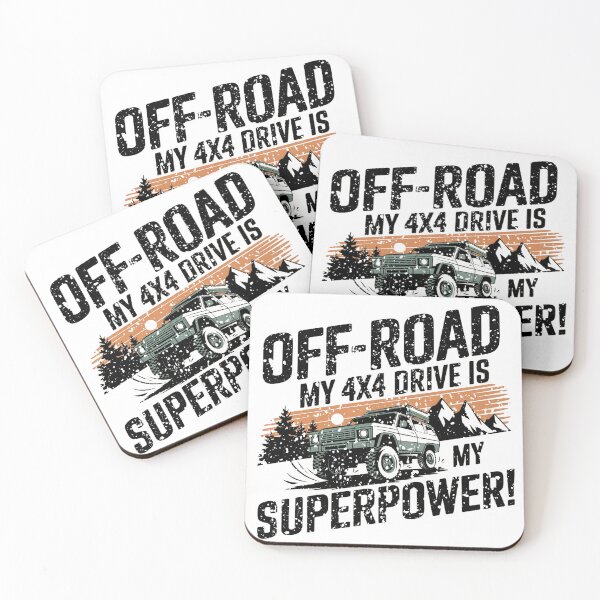 Item preview, Off-Road: My 4x4 is My superpower! designed and sold by mrGrayMan.