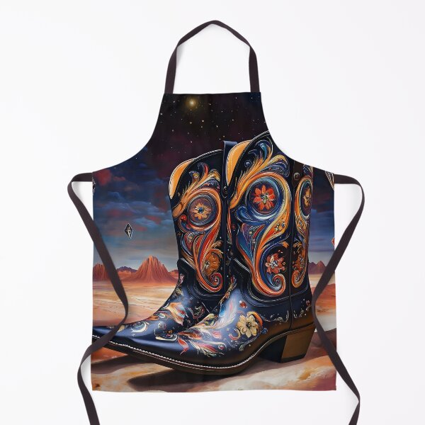 Item preview, Desert Dream: Avant-Garde Cowboy Art designed and sold by AI-Only Creations.