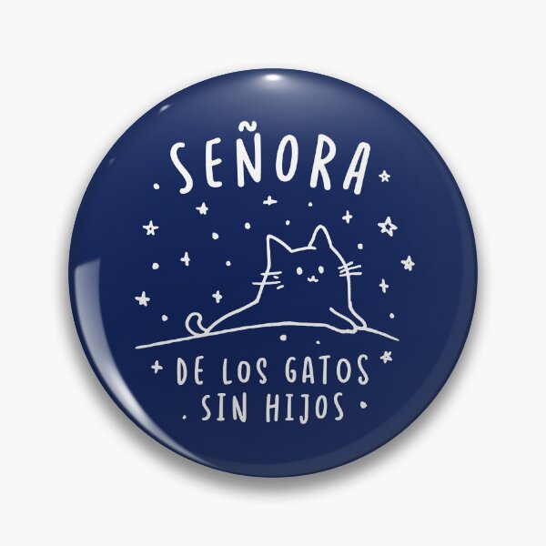 Item preview, Señora de los Gatos sin Hijos Spanish Language Childless Cat Lady designed and sold by Geek Updated.