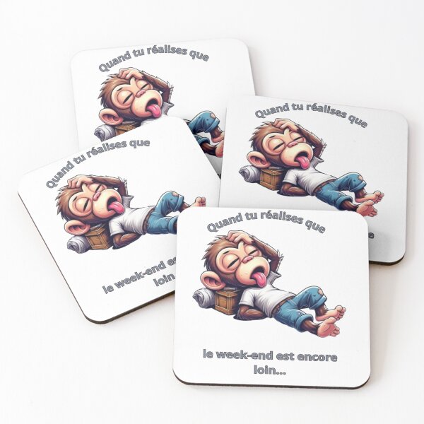 Item preview, “The Exhausted Monkey” designed and sold by CHRIST5000.