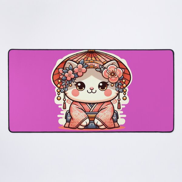 Item preview, Cute Cat in Japanese Style designed and sold by Azrora.