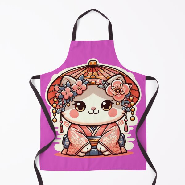 Item preview, Cute Cat in Japanese Style designed and sold by Azrora.