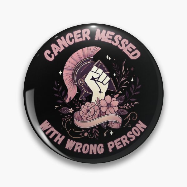 Item preview, Cancer messed with wrong person, Pink october designed and sold by MonaCreations.