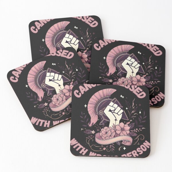 Item preview, Cancer messed with wrong person, Pink october designed and sold by MonaCreations.