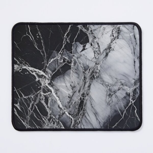 Item preview, Monochrome Stone Marble Slab With Texture black and white designed and sold by Trenddesigns24.
