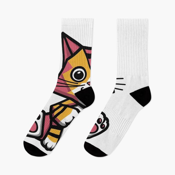 Item preview, Geometric Cat designed and sold by likbatonboot.