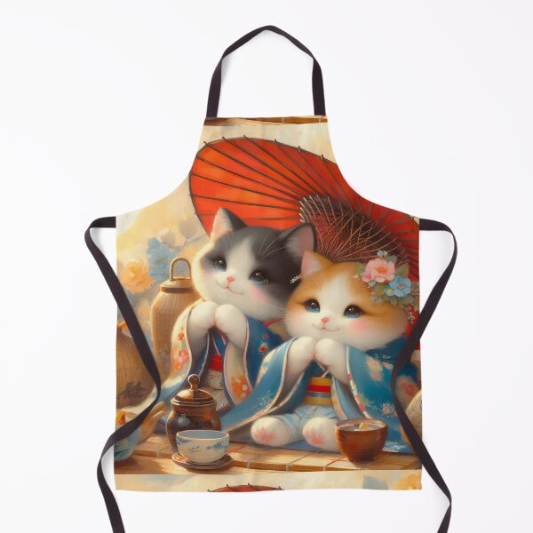 Item preview, Cute Cat in Japanese Style designed and sold by Azrora.