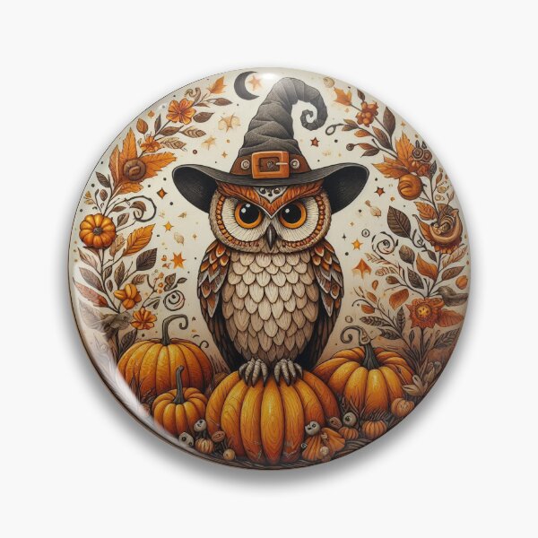 Item preview, Owl in Autumn designed and sold by Azrora.