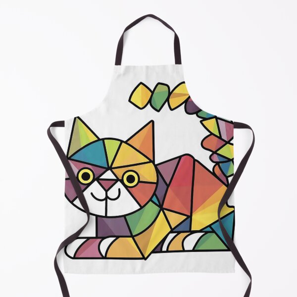 Item preview, Geometric Cat designed and sold by likbatonboot.