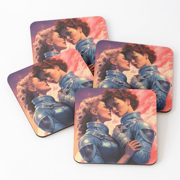 Item preview, Cosmic Love, Girls in Love designed and sold by ArtPixelHaven.