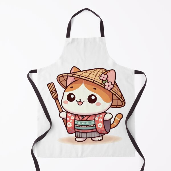 Item preview, Cute Cat in Japanese Style designed and sold by Azrora.