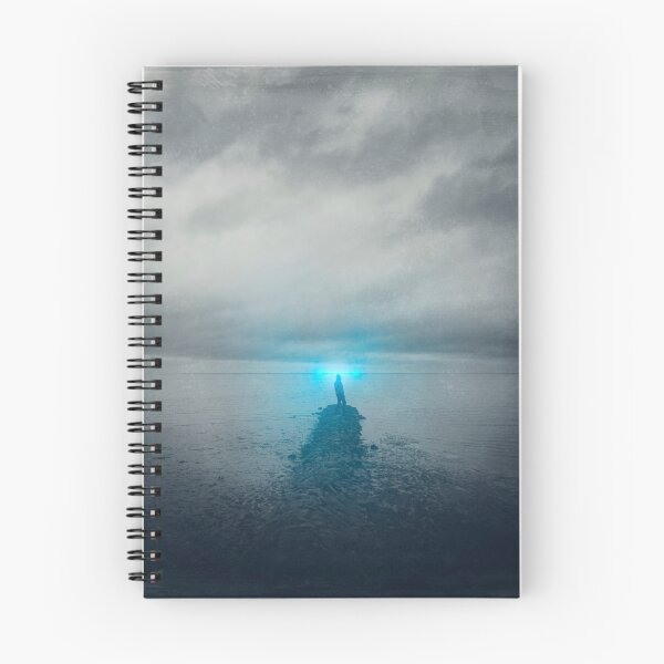 Item preview, Six Lights - Man Staring At Sea designed and sold by Dyrk Wyst Redbubble Shop.