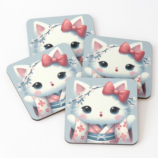 Item preview, Cute Cat in Japanese Style designed and sold by Azrora.