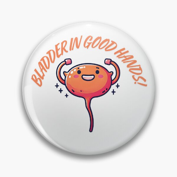 Item preview, Bladder in good hands gif for urologists designed and sold by NebulaLabs.