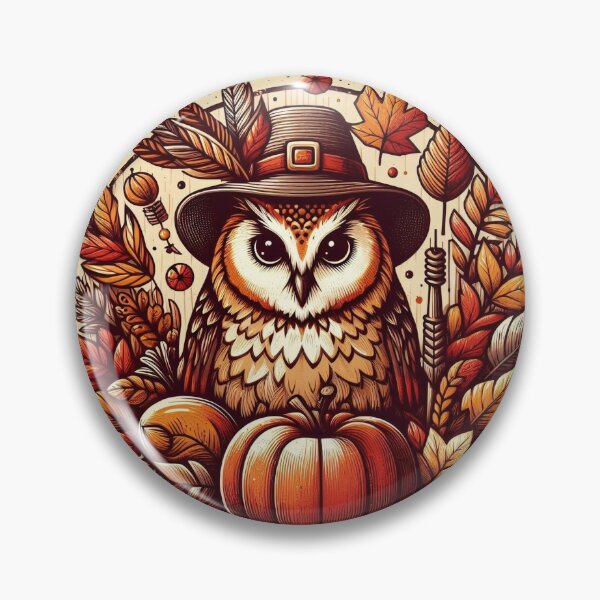 Item preview, Owl in Autumn designed and sold by Azrora.