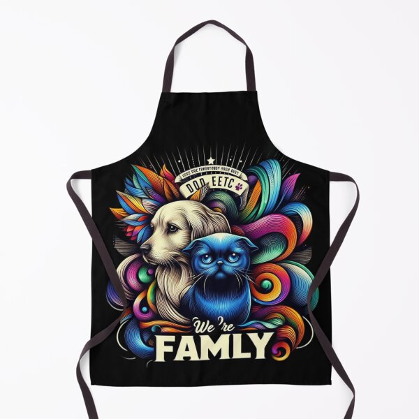 Item preview, Cute Family Pets Cat, Dog, and Mouse Harmony designed and sold by SilverLook48.