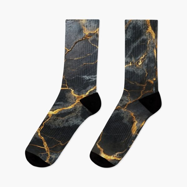 Item preview, Marble stone black Gold Glitter Pattern designed and sold by Trenddesigns24.