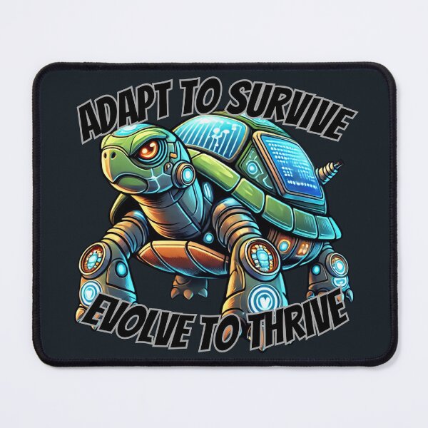 Item preview, Adapting Cyber Turtle - Evolve to Thrive designed and sold by Design Delinquent.
