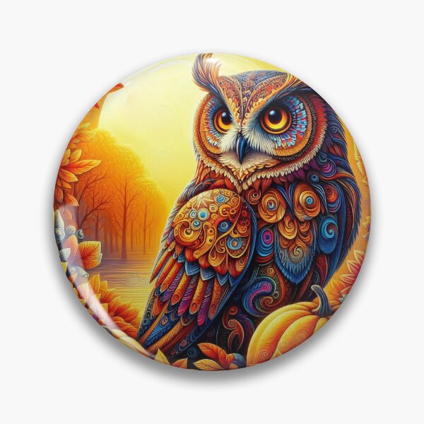 Item preview, Owl in Autumn designed and sold by Azrora.