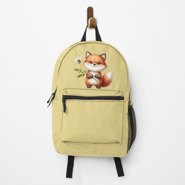 Item preview, fox, fox back to school, dandelions designed and sold by FOODIESART.