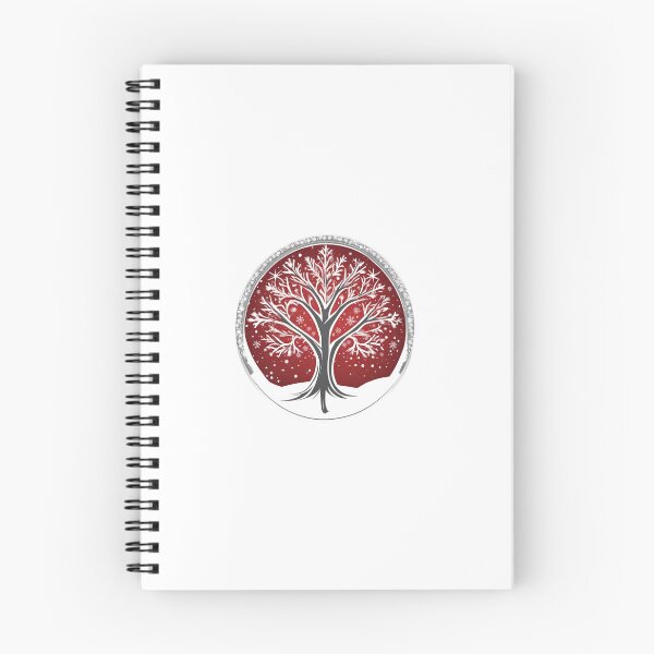 Item preview, Winter Tree on Red Background - Logo, funny, gifts, winter, merry,  designed and sold by Ewelina  Niemiec.