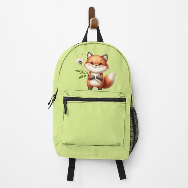 Item preview, fox, fox back to school, dandelions designed and sold by FOODIESART.