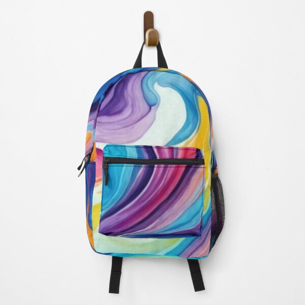 Item preview, Colorful rainbow marble texture pattern in watercolor designed and sold by Trenddesigns24.