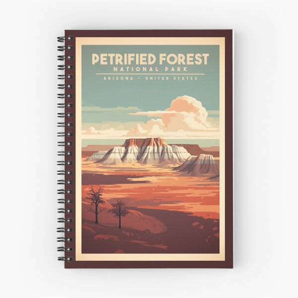 Item preview, A Vintage Travel Illustration of Petrified Forest National Park - Arizona - United States  designed and sold by GoodOldVintage.