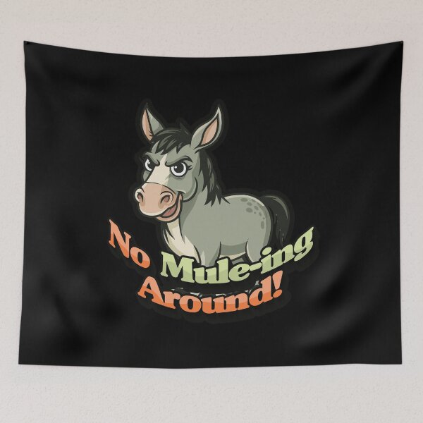 Item preview, No mule-ing around mule ears designed and sold by SleekVisuals.