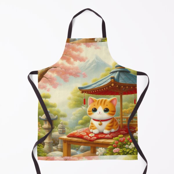 Item preview, Cute Cat in Japanese Style designed and sold by Azrora.
