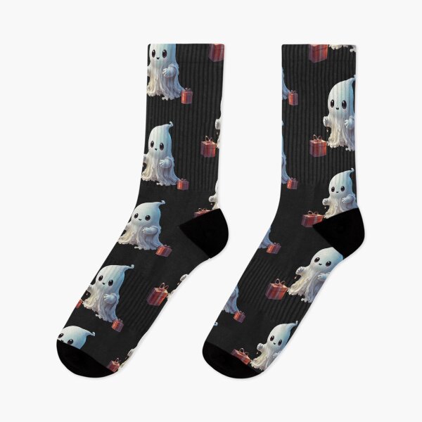 Item preview, Cute Ghost having gifts  designed and sold by Juana-.