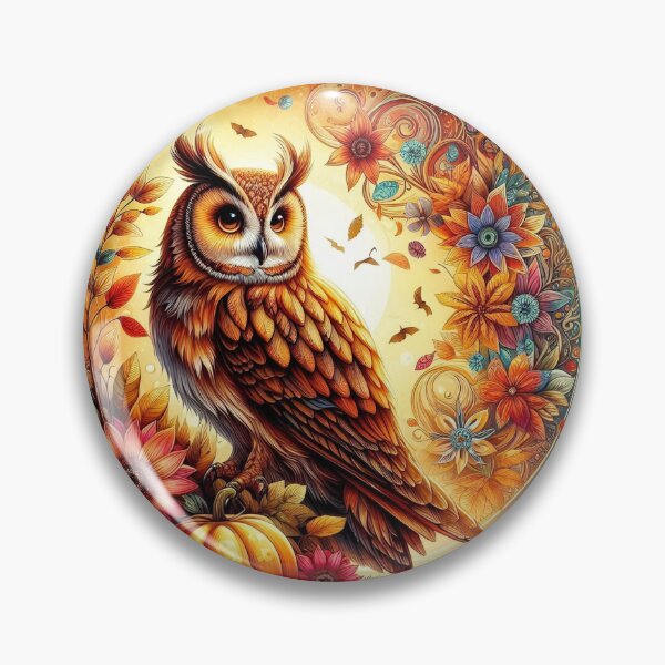 Item preview, Owl in Autumn designed and sold by Azrora.